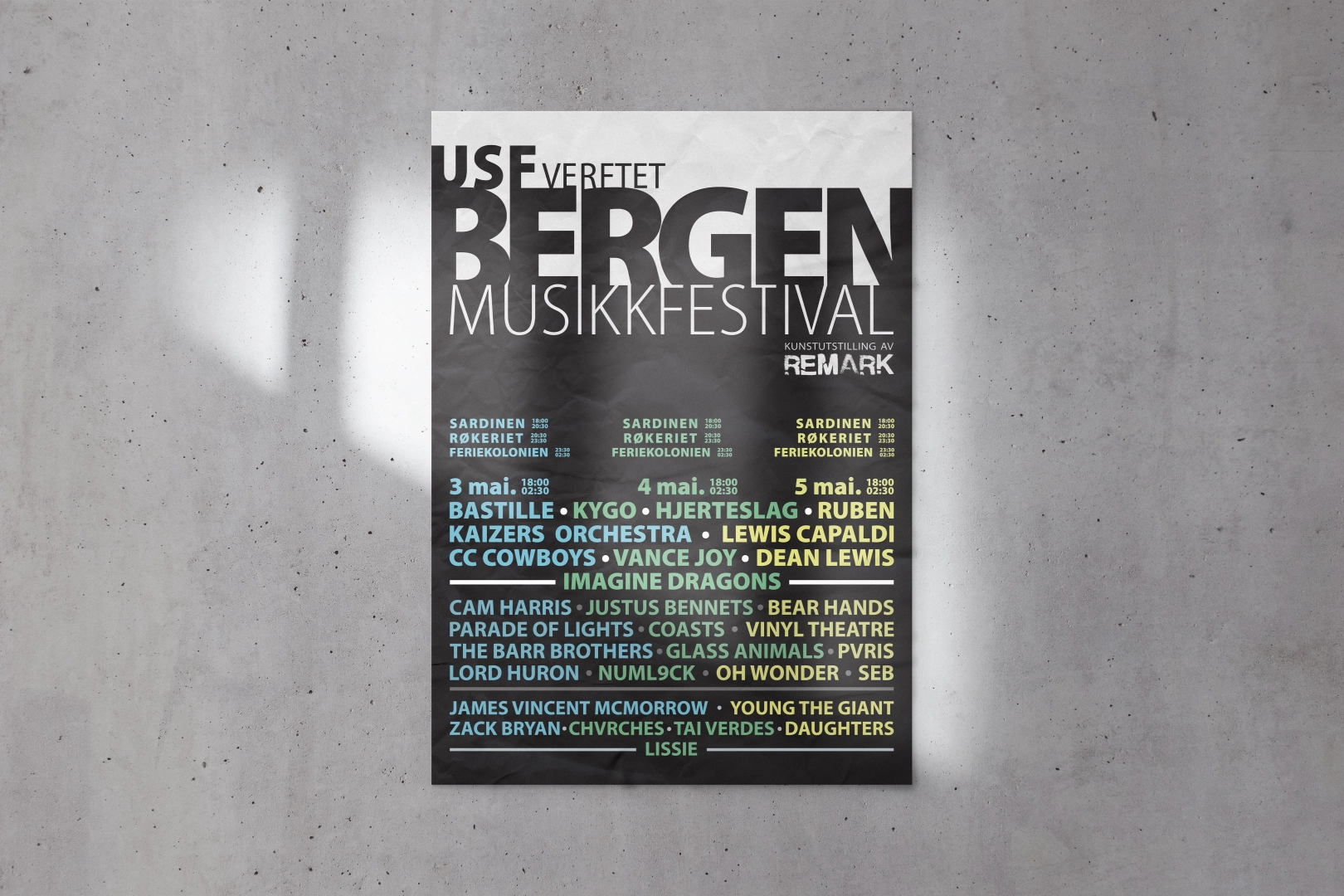 Bergen Musikkfestival Poster